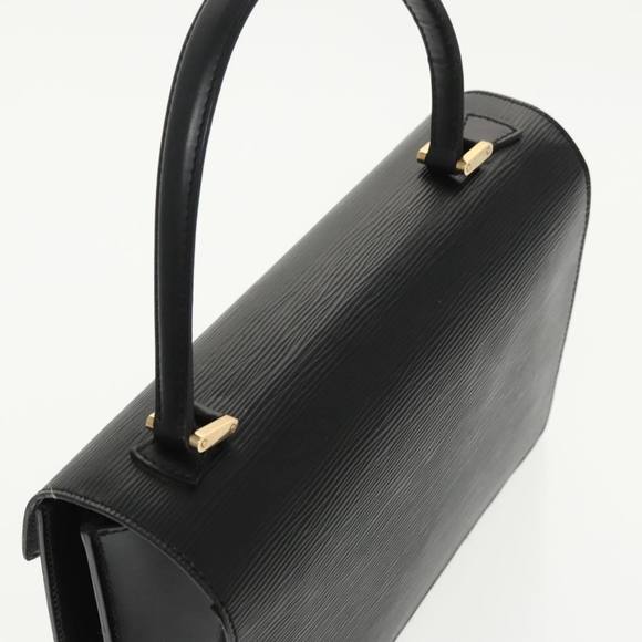LOUIS VUITTON Epi Concorde Hand Bag Black M52132 LV Auth 99274 - Picture 6 of 16